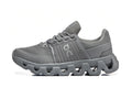 On Gray Mesh Running Sneakers