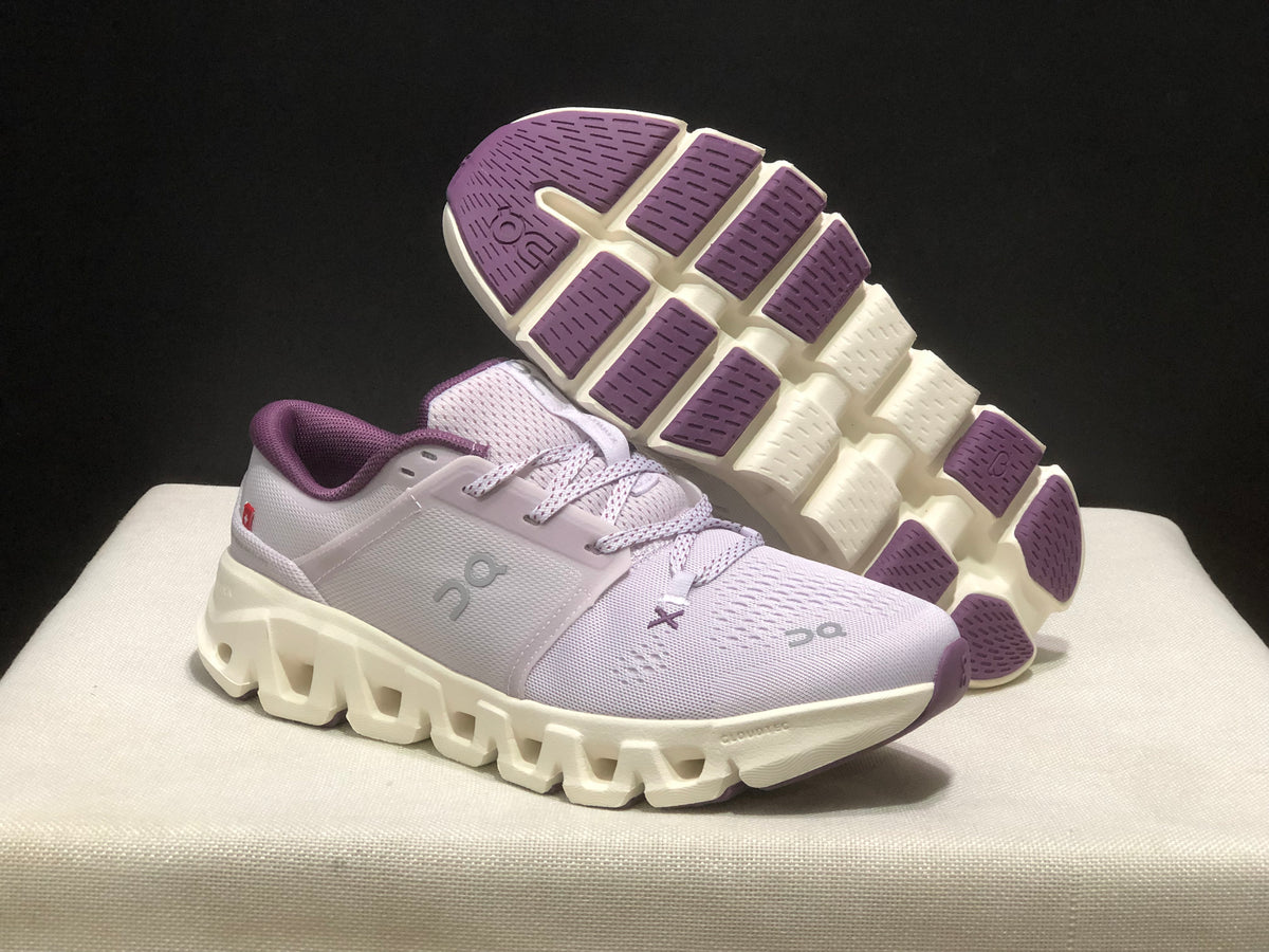 On Cloud X Lavender Women Running Shoes